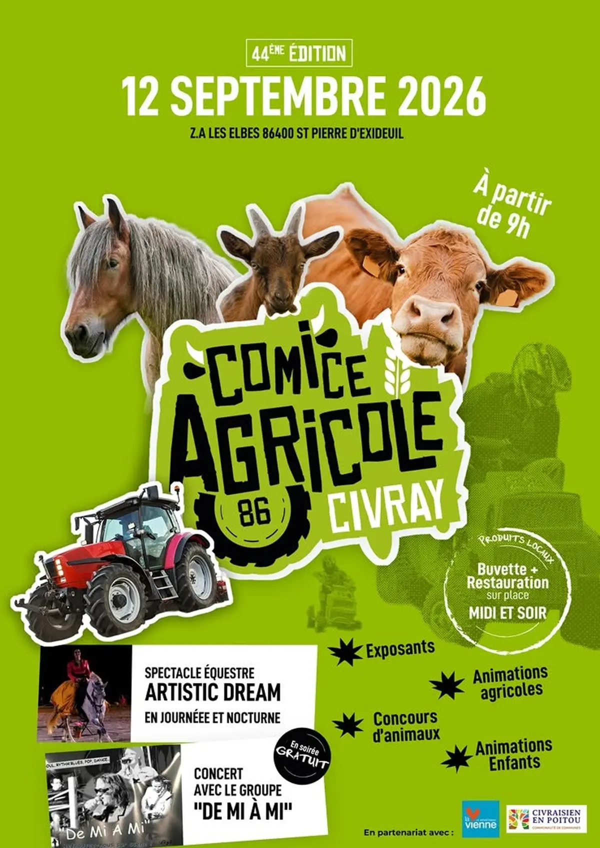 44ème Comice Agricole de Civray