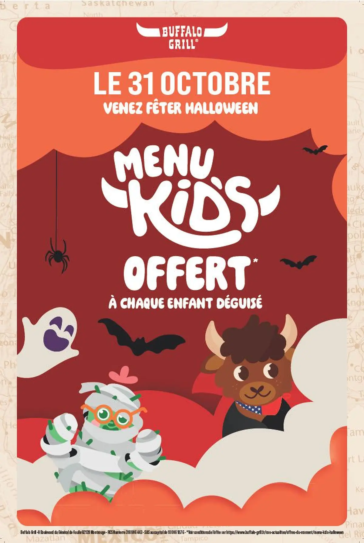 Soirée Halloween - Buffalo Grill Sausheim