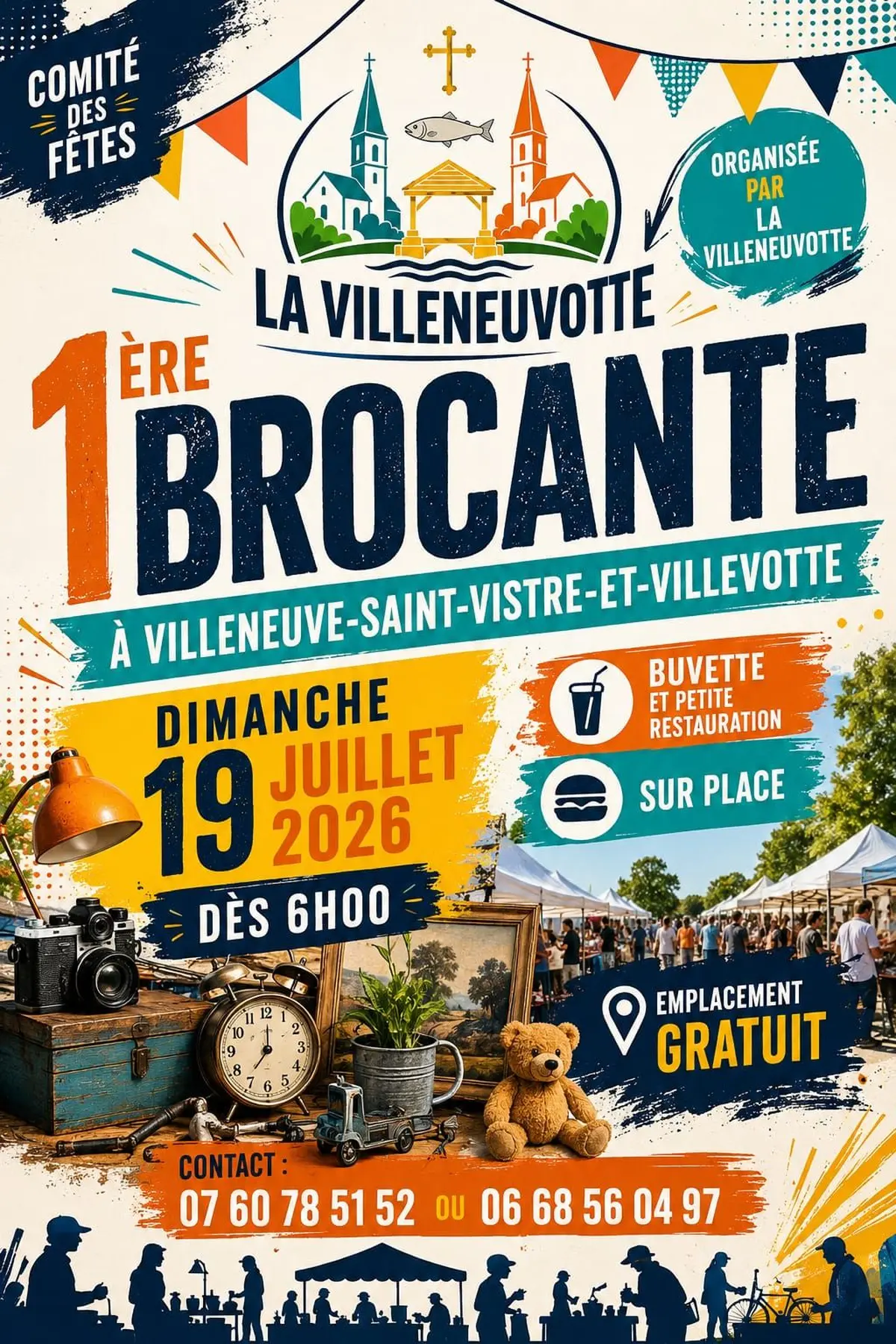 Brocante emplacement gratuit 