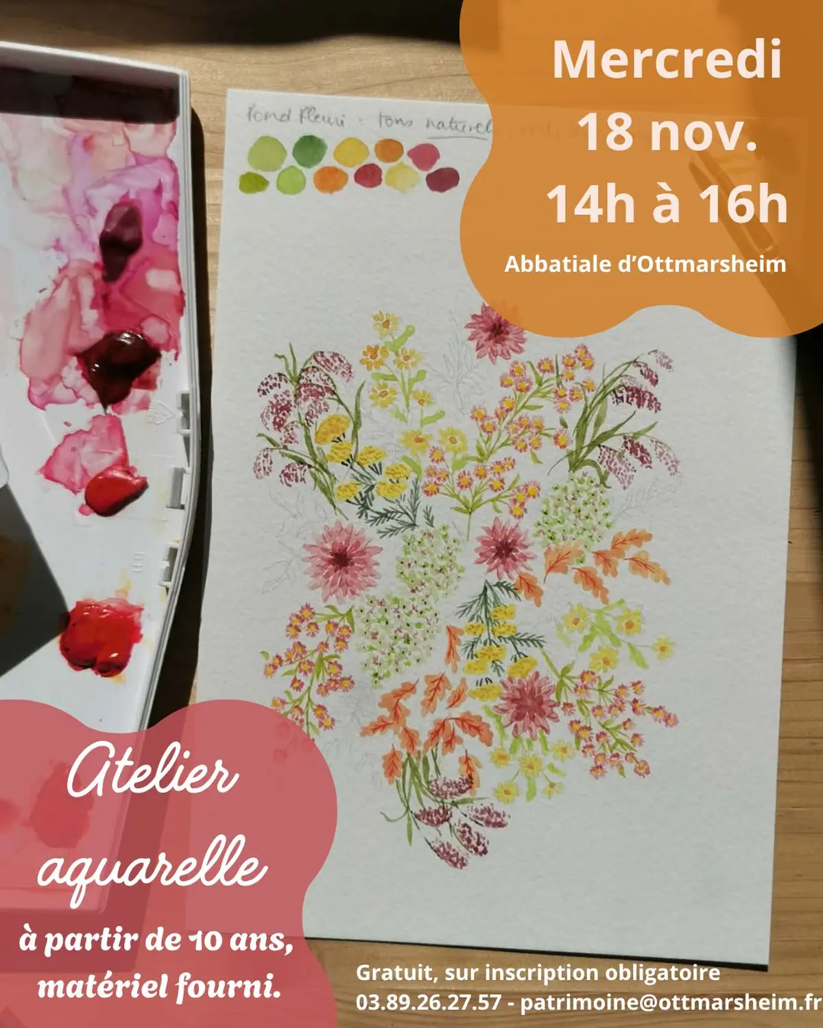 Atelier aquarelle
