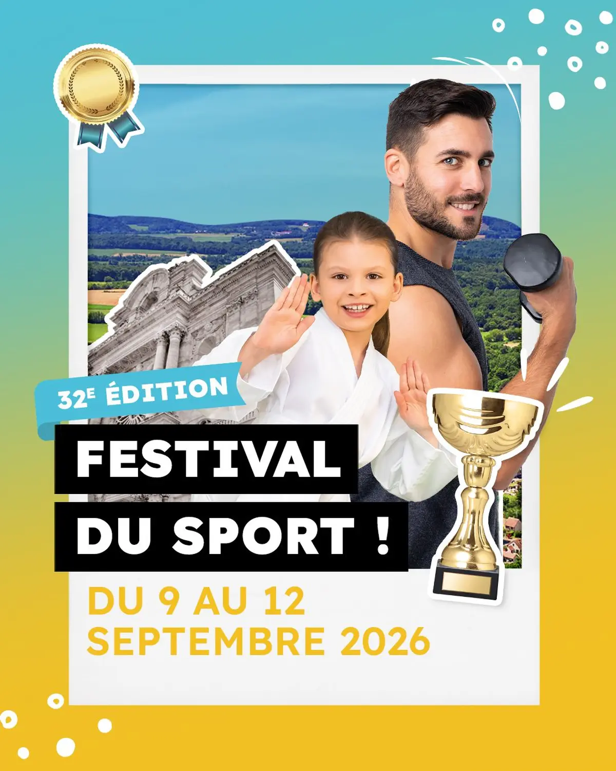 Le Festival du Sport revient à Croix Dampierre pour sa 32ᵉ édition !