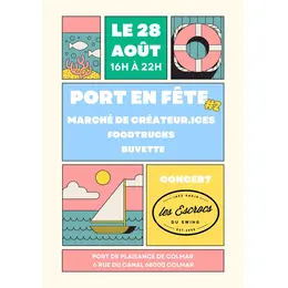 Soirée Port en fête au port de plaisance de Colmar