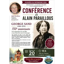George Sand, une romancière à la vie libre et aux liens forts avec la Gascogne 