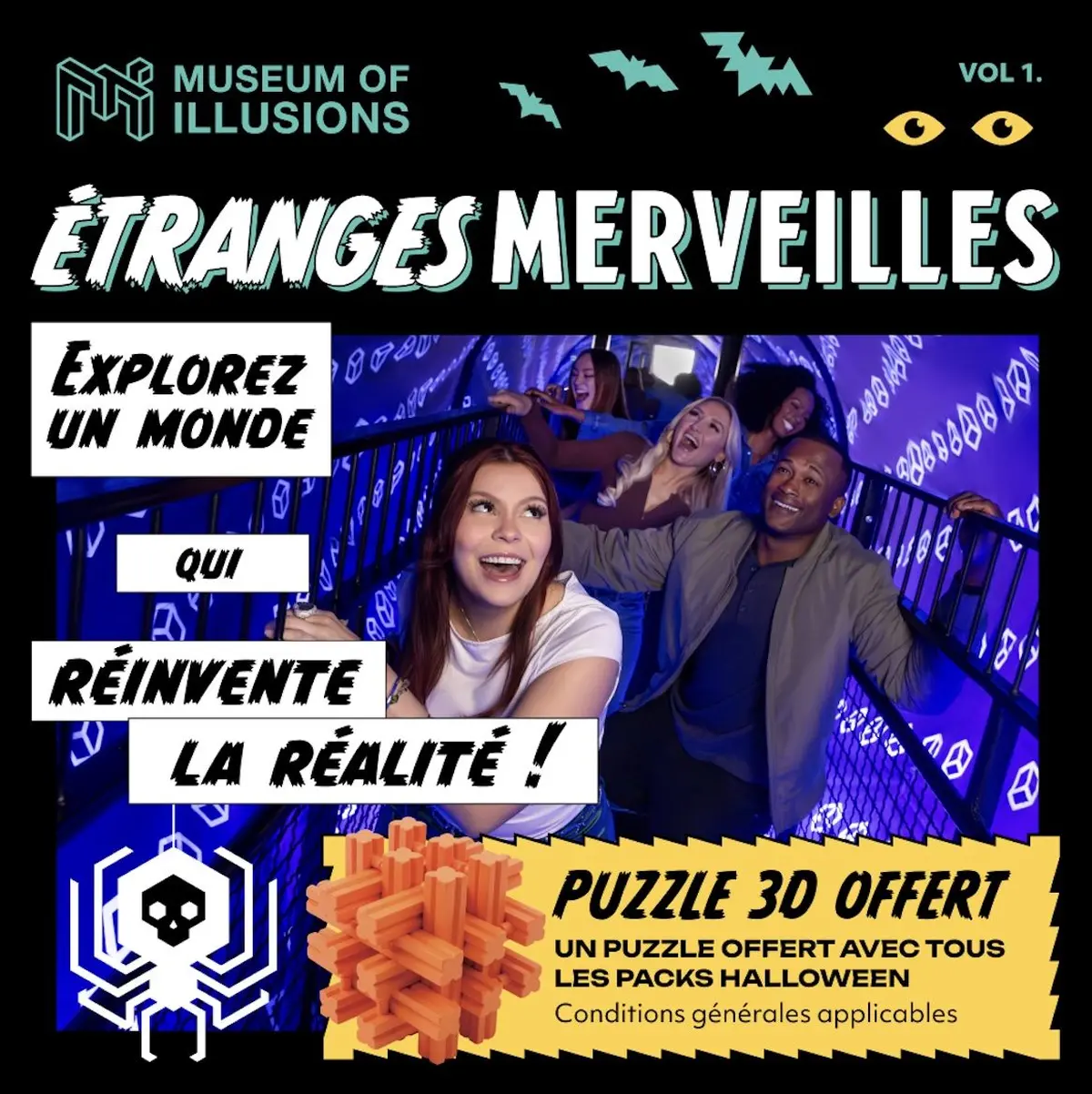  Le musée de l'Illusion de Bordeaux passe en mode Etranges Merveilles 