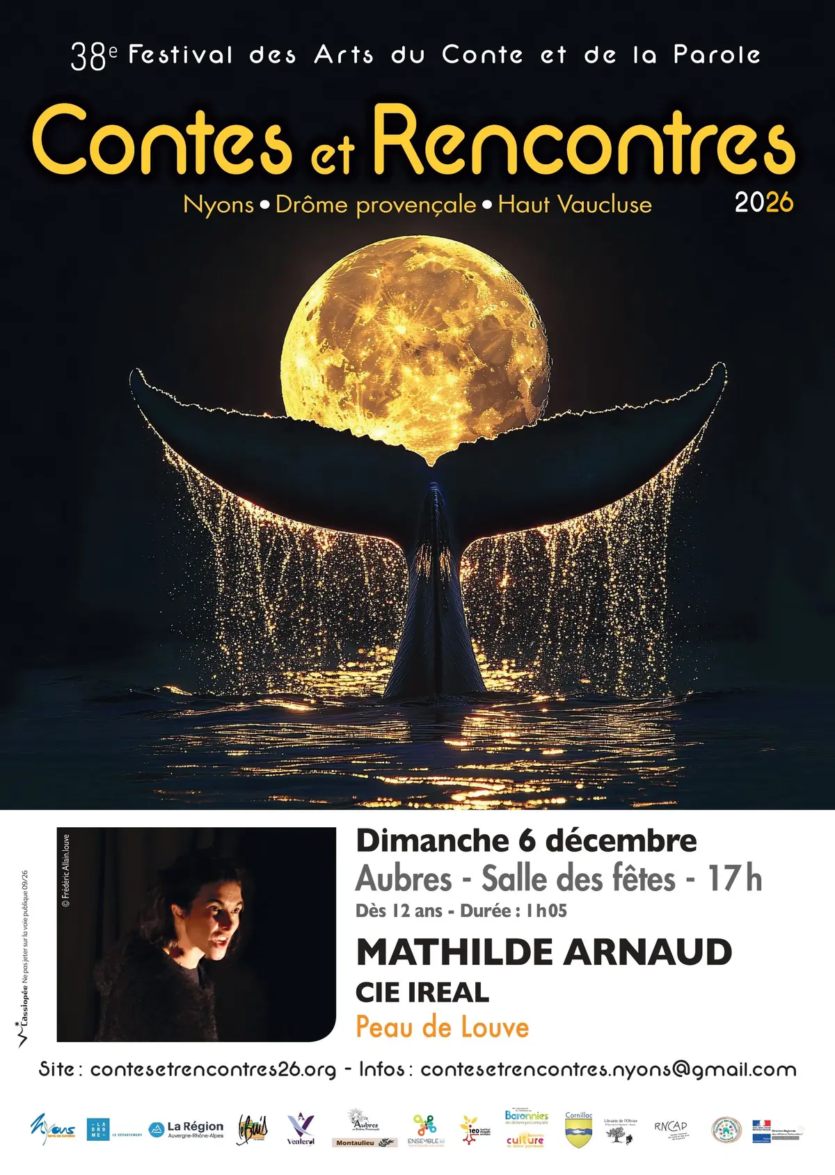 Festival Contes et Rencontres - Mathilde Arnaud - Cie IREAL - Peau de Louve