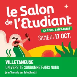 Le Salon de l’Etudiant en Seine-Saint-Denis à Villetaneuse. 