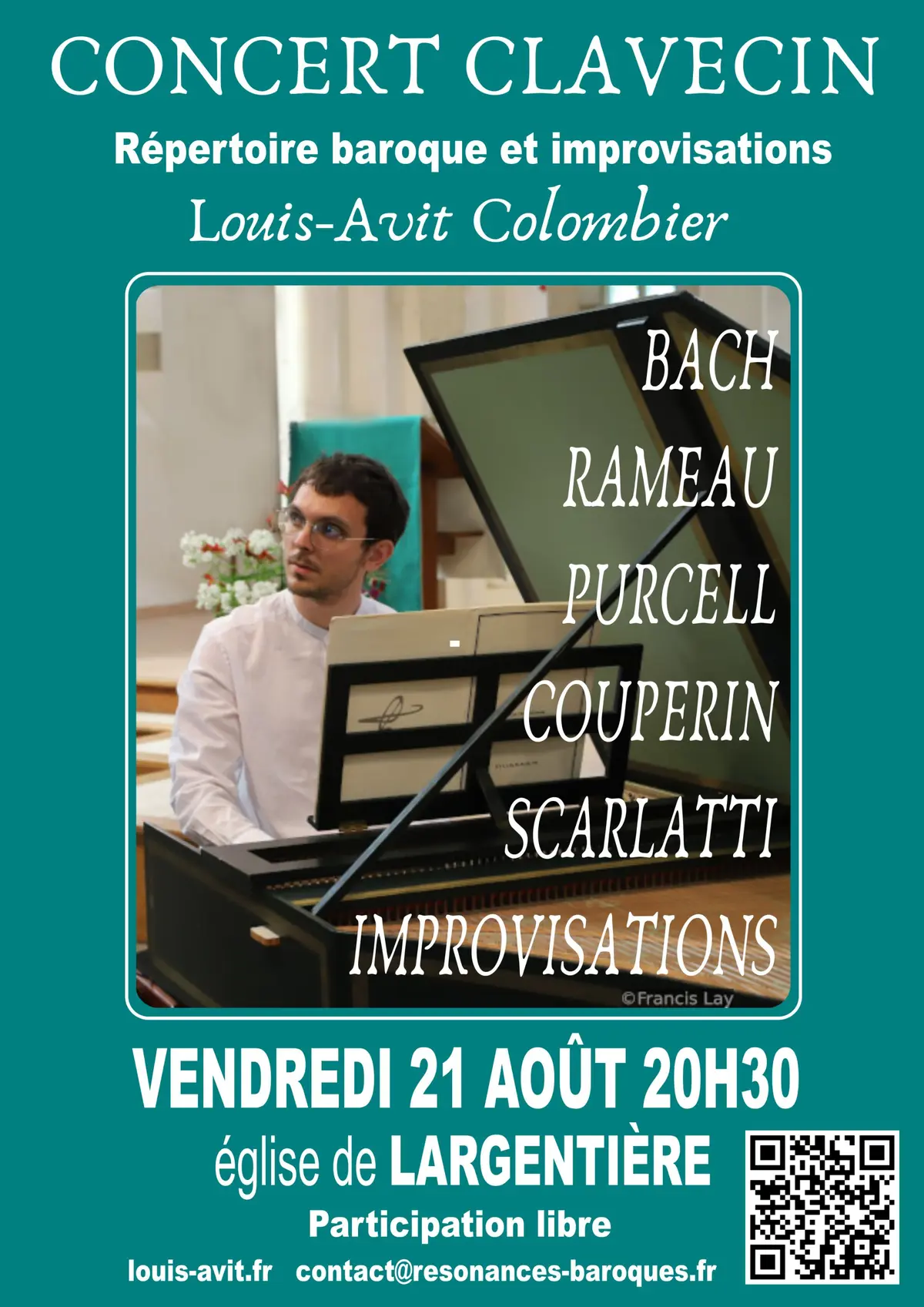 voyage baroque pour clavecin