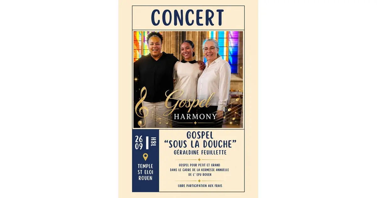 Concert Gospel "Gospel sous la Douche"