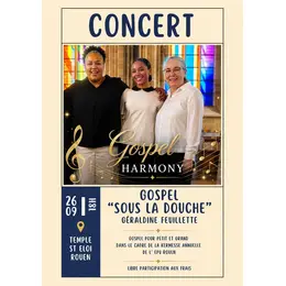 Concert Gospel Gospel sous la Douche
