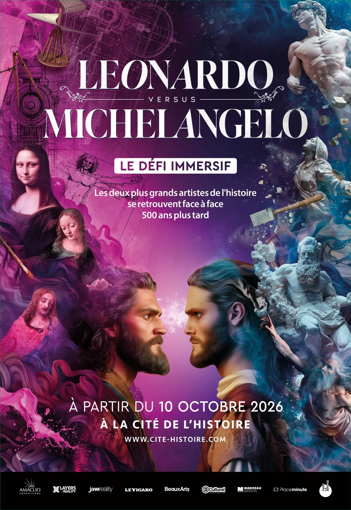 Leonardo versus Michelangelo