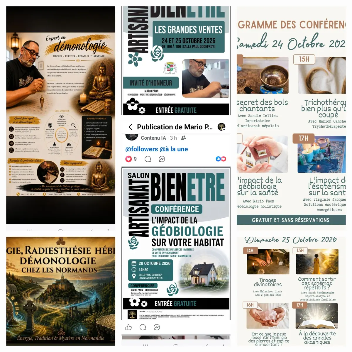 Salon bien-être et artisanat 