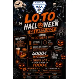 Loto d’Halloween Asca foot