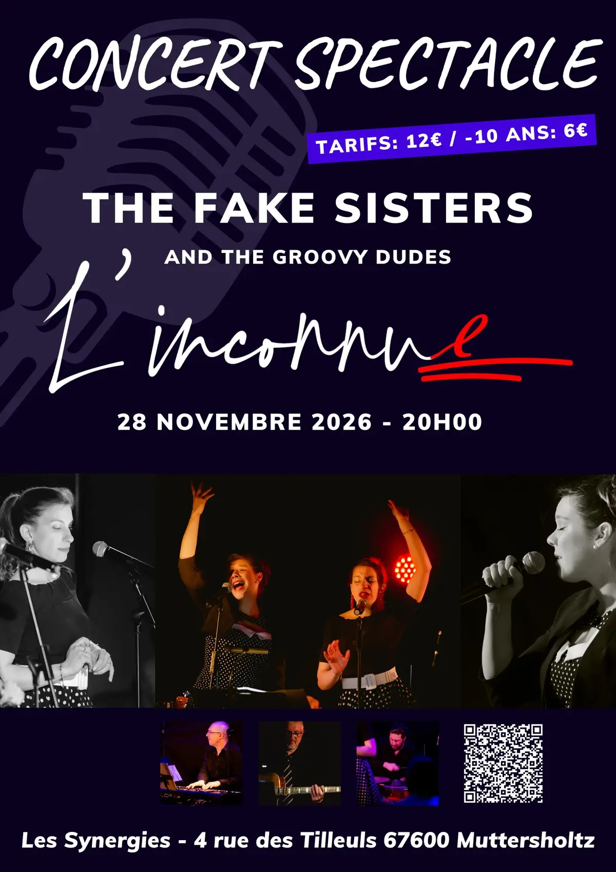 L'Inconnnue par The Fake Sisters and the Groovy Dudes