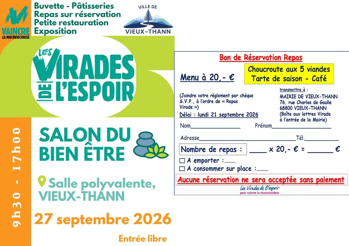 Virade de l'Espoir Salon du Bien-être