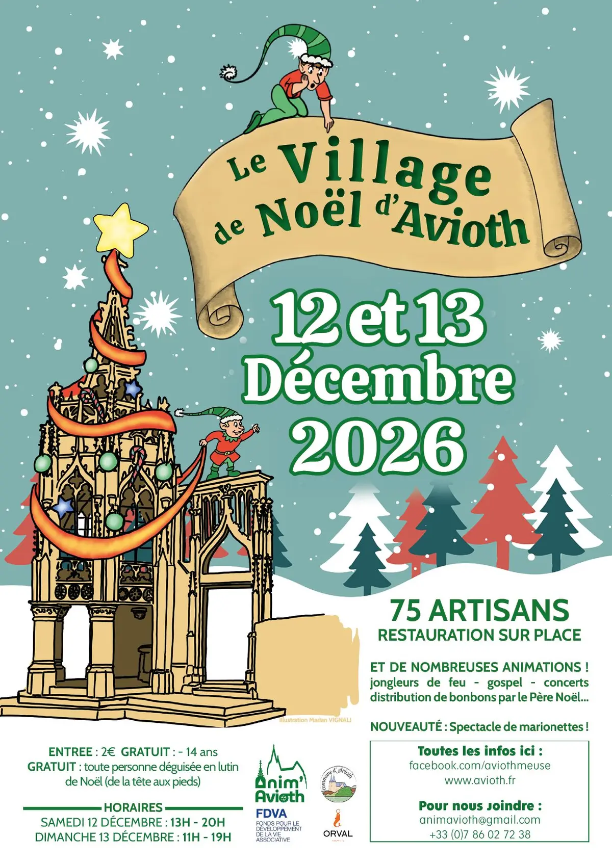 Village de Noël d'Avioth