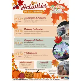 Animations vacances de la Toussaint