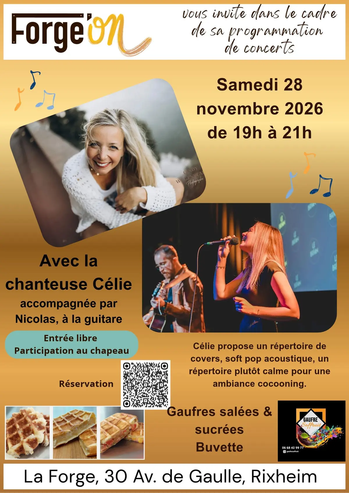 Concert de Célie