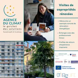 Visite de copropriété rénovée à l'Esplanade