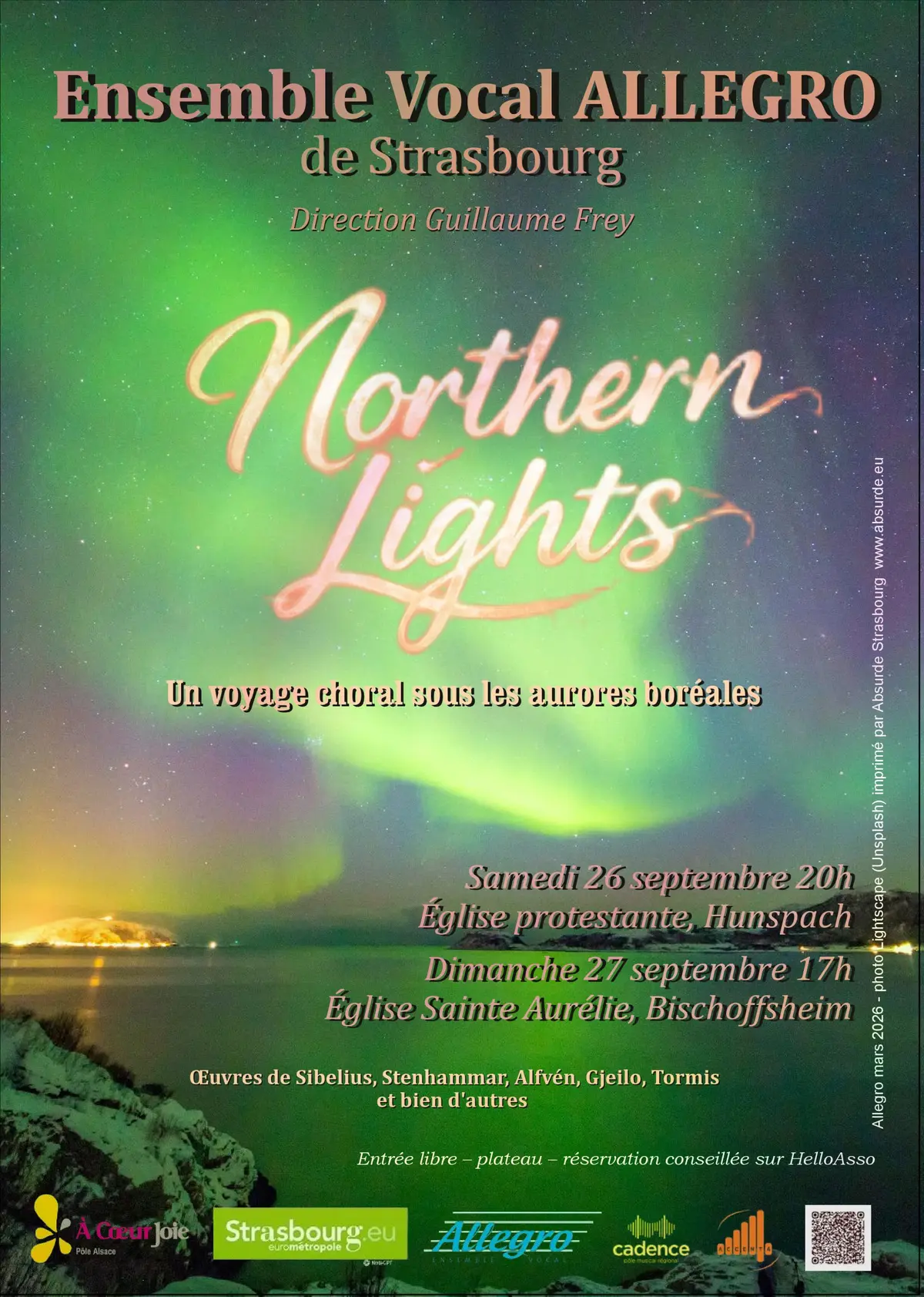 Concert Ensemble Vocal Allegro de Strasbourg - Northern Lights