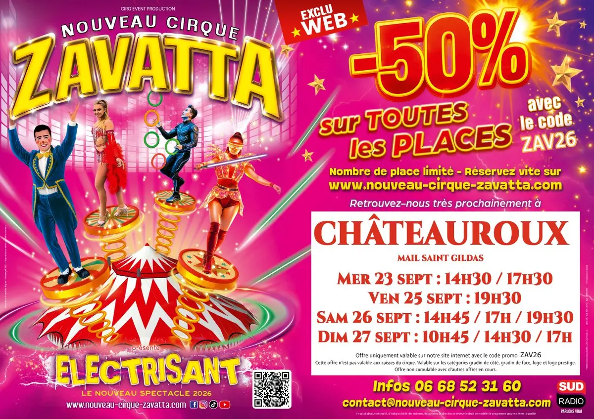Nouveau Cirque Zavatta Châteauroux