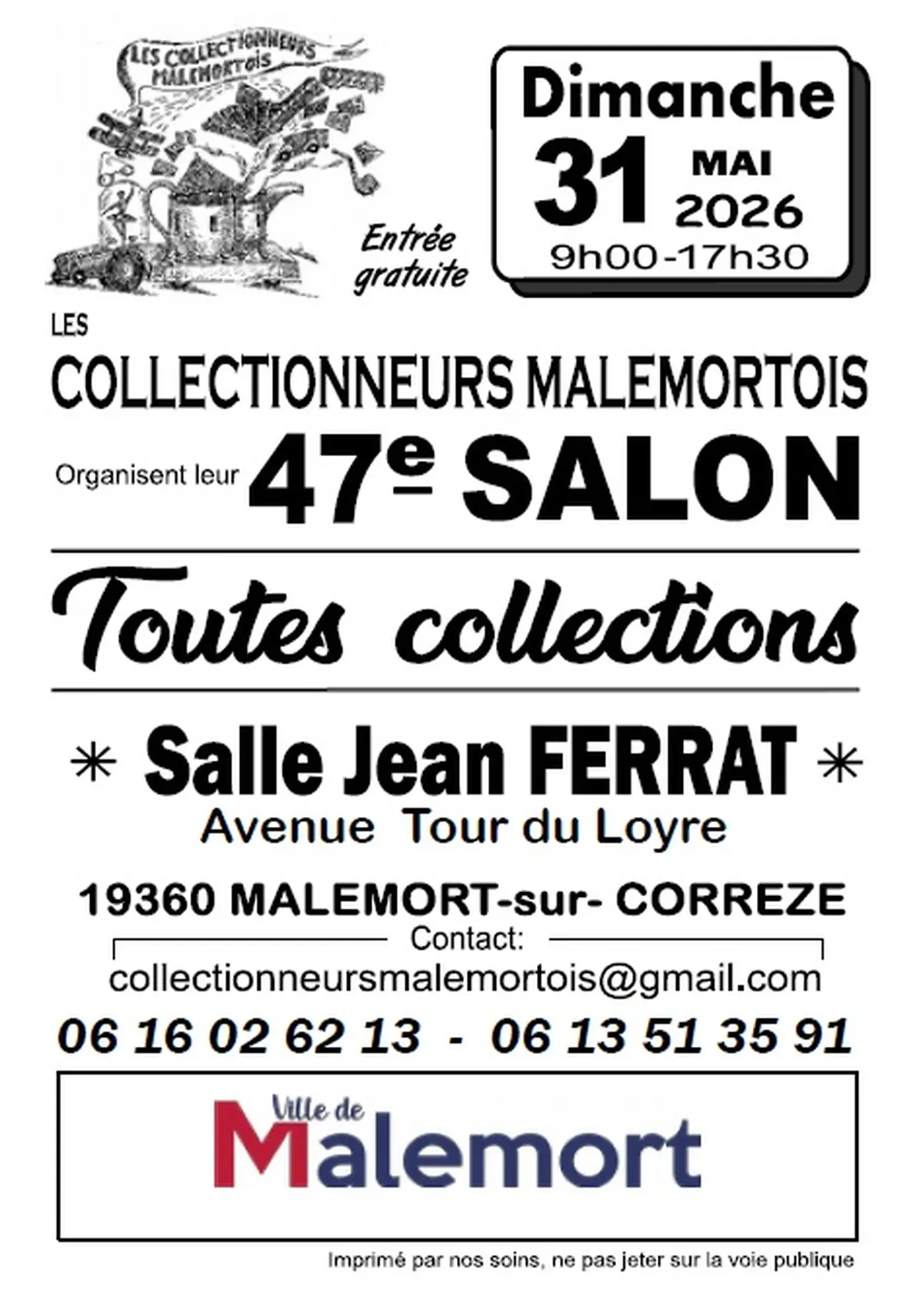 47ème Salon des Collectionneurs Malemortois