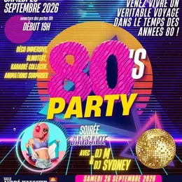 Soirée les Virades de l’Espoir : « 80’s Party » - Saint-André-lez-Lille