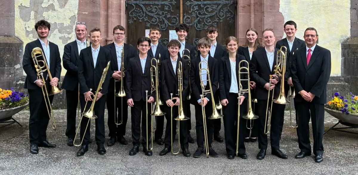 Ensemble de trombones et orgue