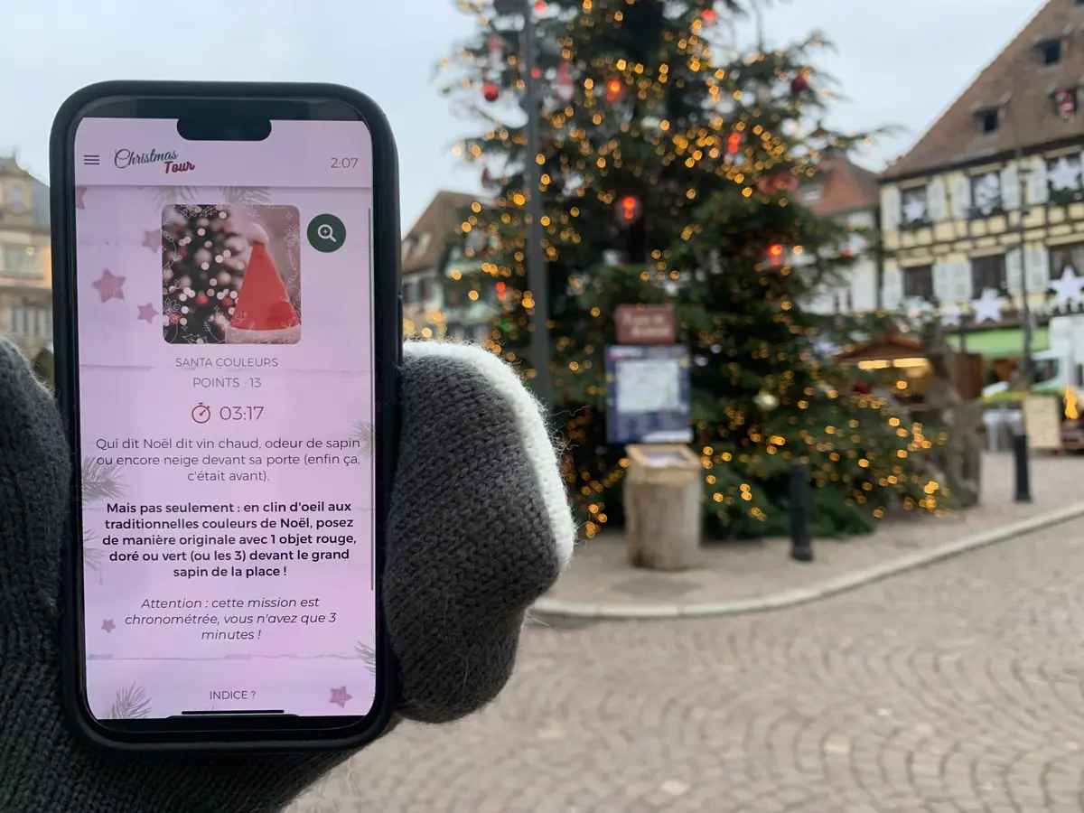 Jeu de piste Marché de Noël Christmas Tour Obernai