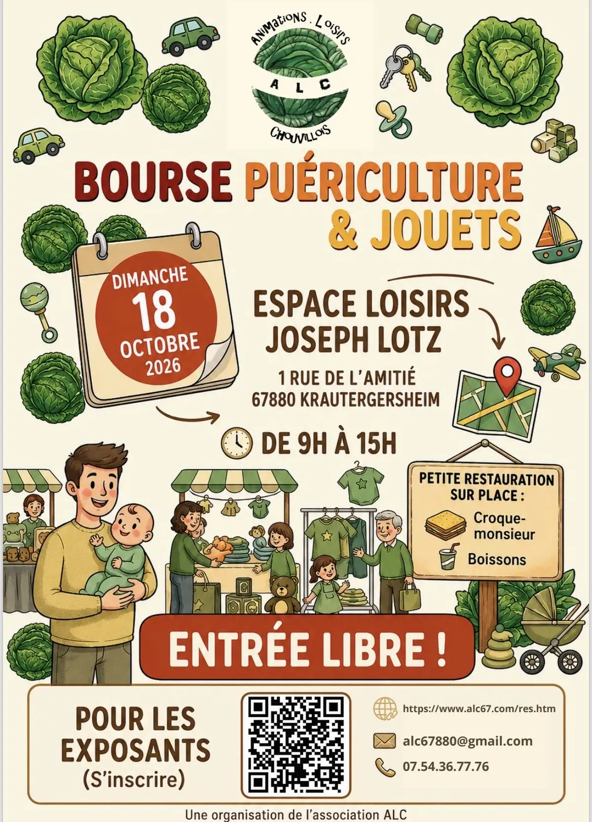 Bourse Puericulture KRAUTERGERSHEIM