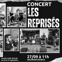 Concert pop rock reggae par le group Les reprisés