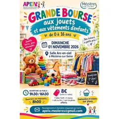 Bourse aux jouets et aux vêtements 0-16 ans
