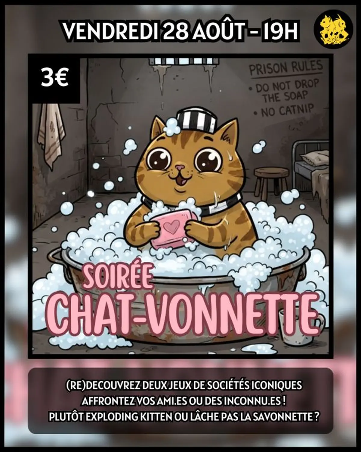 Soirée Chat-vonnette