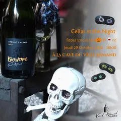 Cellar in the Night - Repas spécial Hallo'Wine