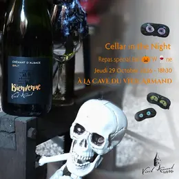 Cellar in the Night - Repas spécial Hallo'Wine