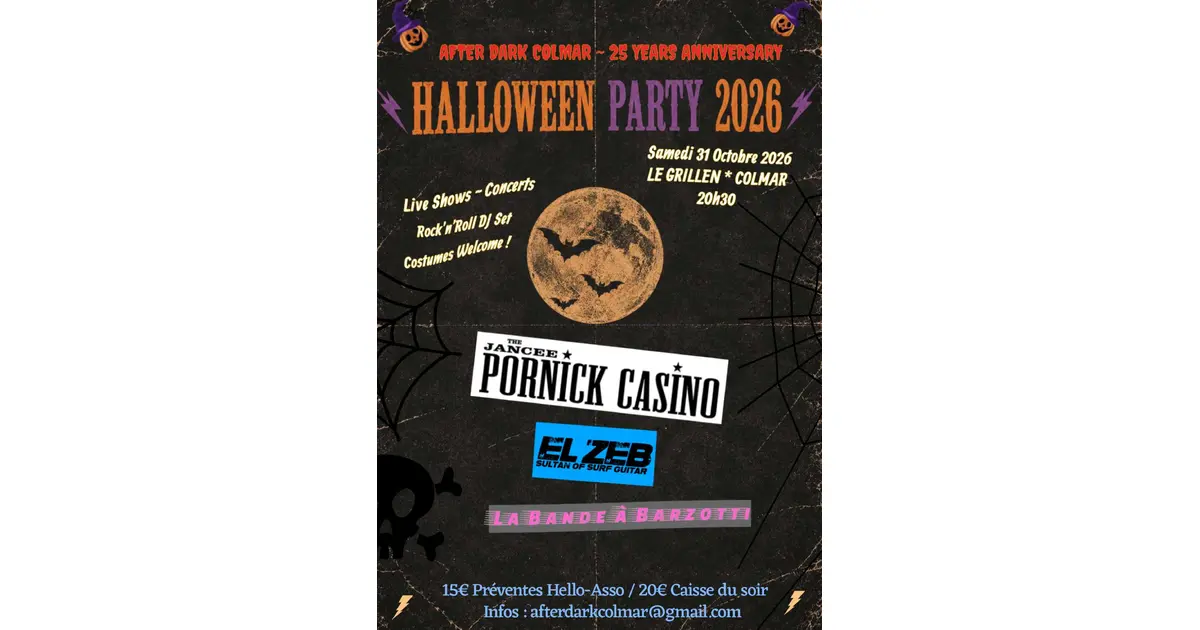 Concert Halloween 2026