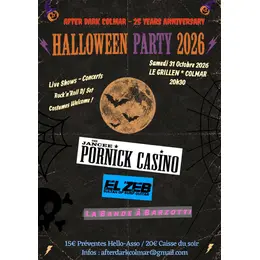 Halloween 2026 @ Le Grillen * Colmar / JANCEE PORNICK CASINO + EL ZEB + La B.A.B