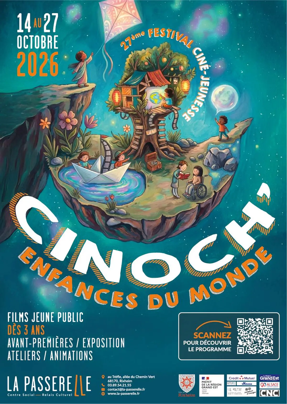 Cinoch' 2026 : le festival ciné-jeunesse de Rixheim fête sa 27e édition