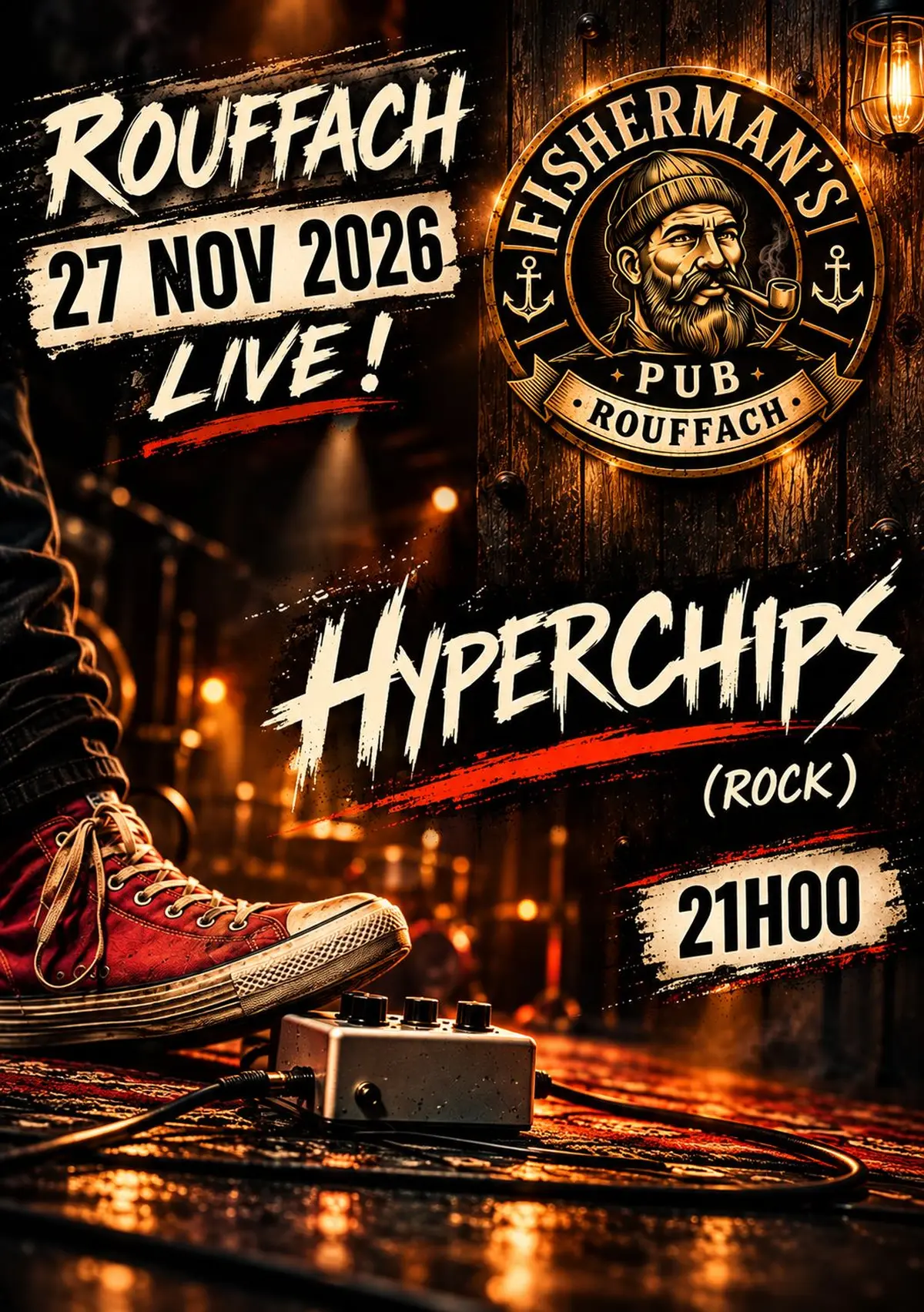 Hyperchips au Fisherman's Pub de Rouffach