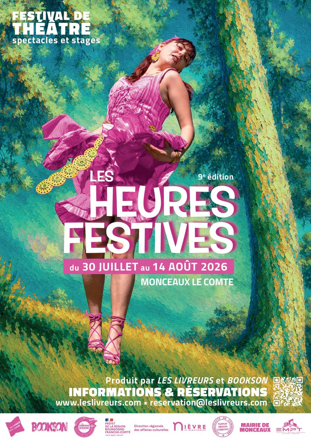 Les Heures Festives, le festival de théâtre en Bourgogne !
