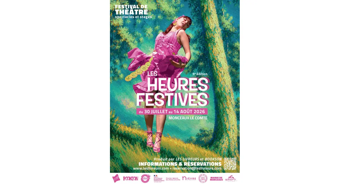 Les Heures Festives, le festival de théâtre en Bourgogne !