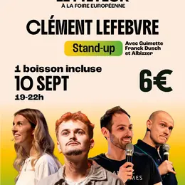 Soirée Stand-Up à la Foire Européenne