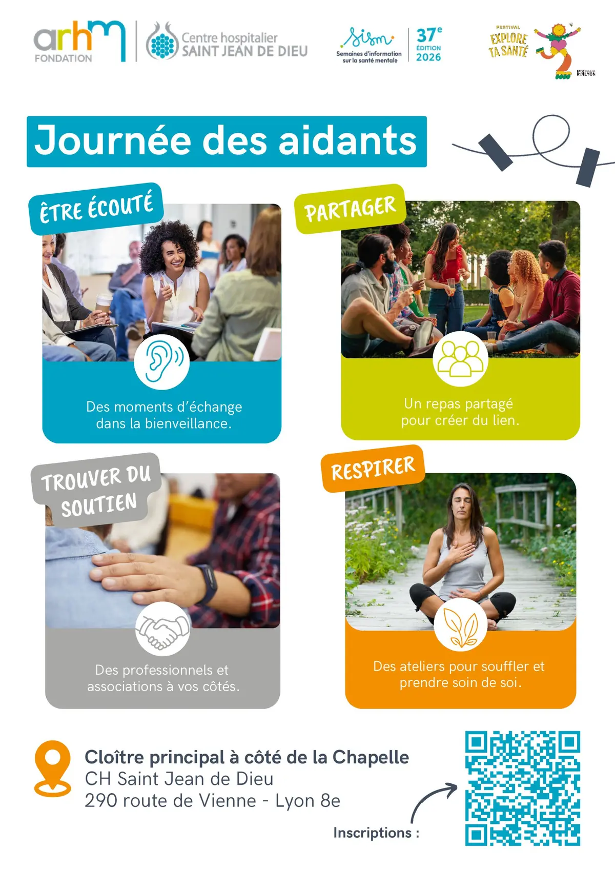 Journée des aidants au Centre Hospitalier Saint Jean de Dieu