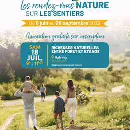 Les Rendez-vous NATURE : Richesses naturelles entre forêt et étang