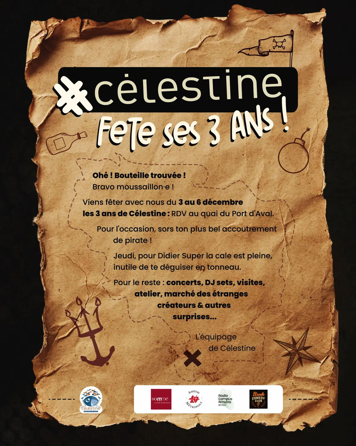 **Célestine — 3 ans et 4 jours**