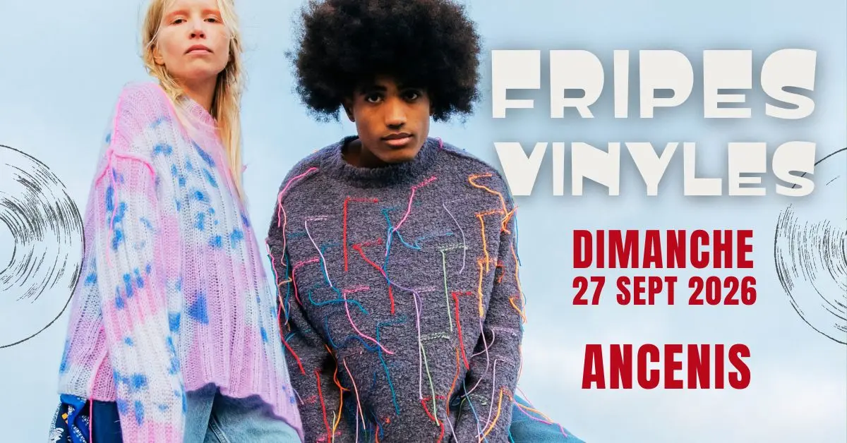 Grande vente de fripes et vinyles - Ancenis - Salle du Gotha