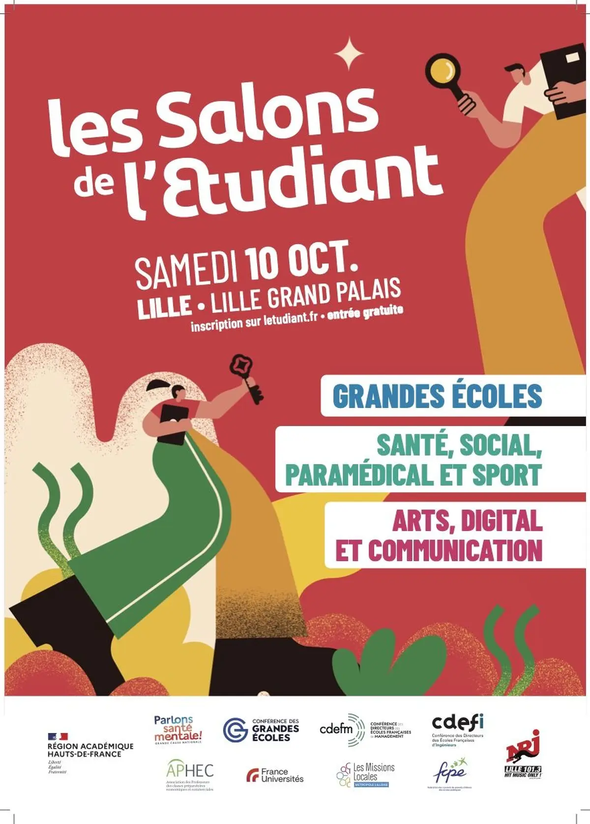 Les Salons de l'Etudiant à Lille