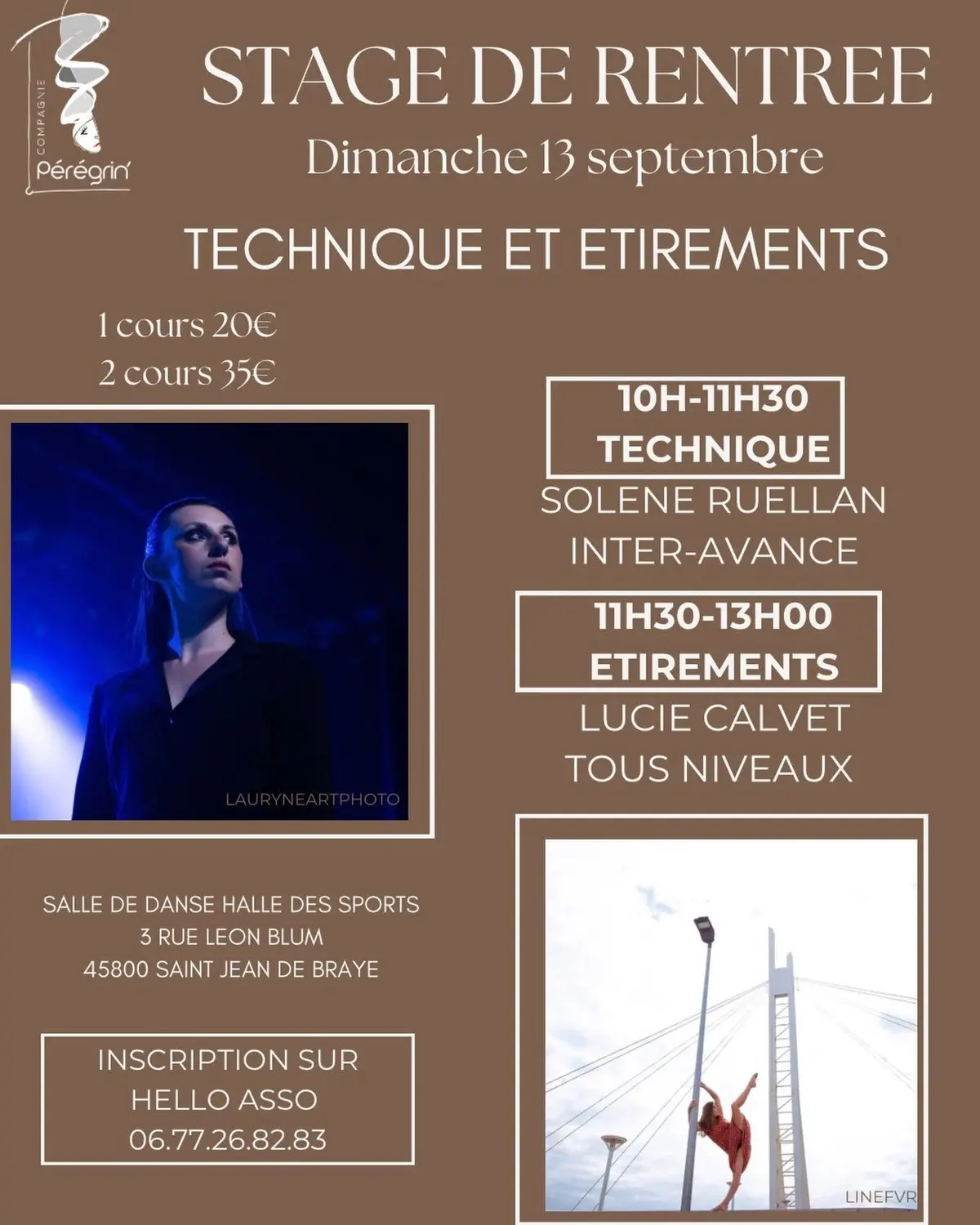 STAGE DE RENTRÉE - Remise en forme, Danse Technique & Étirements