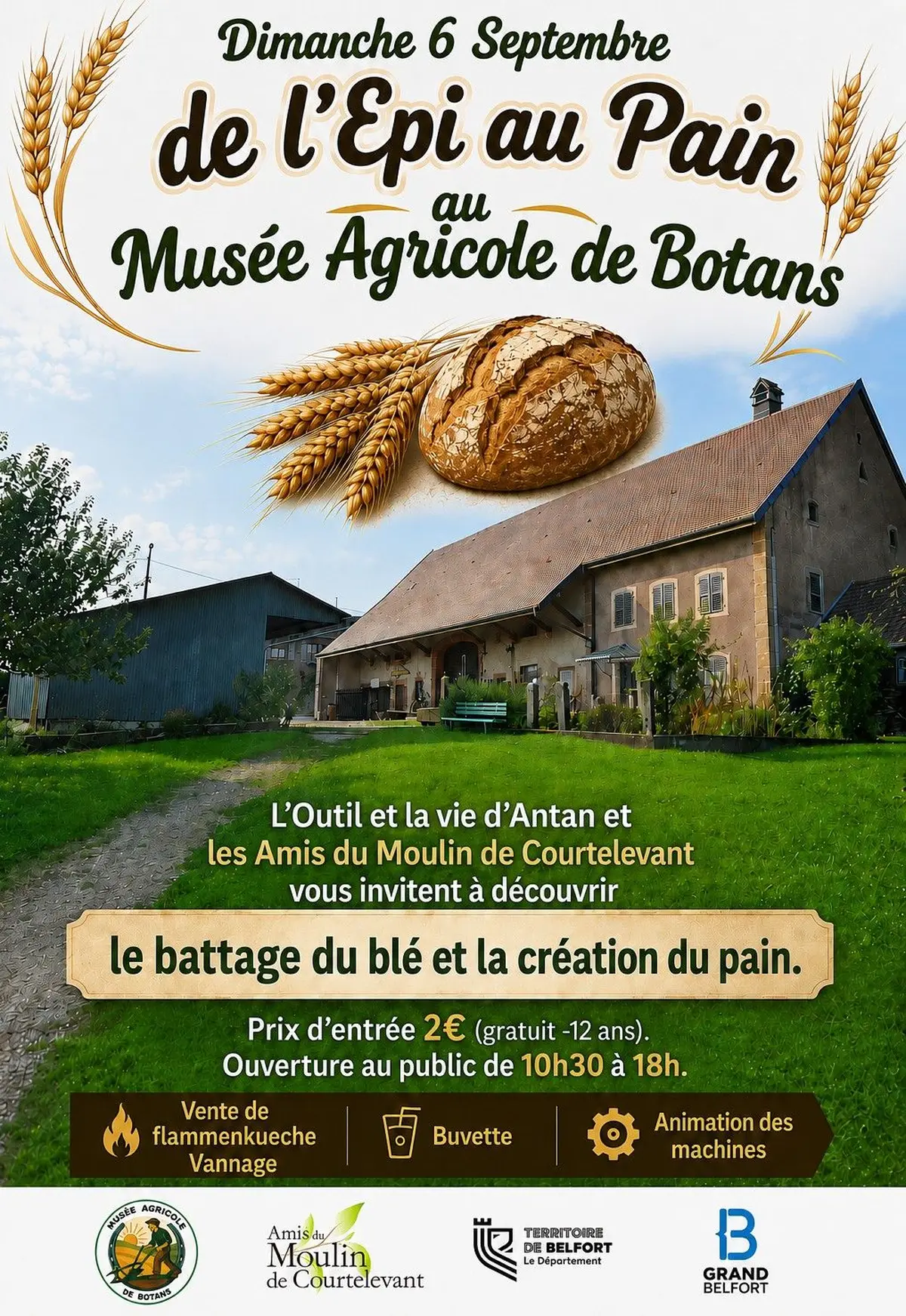 De l'Epi au Pain au Musée agricole de Botans