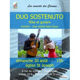 une soirée sans souci - duo Sostenuto
