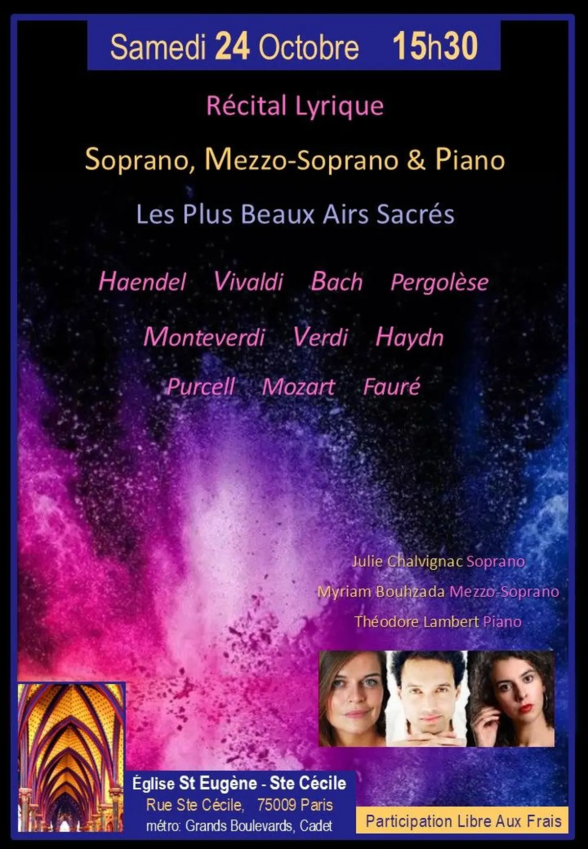 Récital Lyrique : Soprano, Mezzo-Soprano & Piano